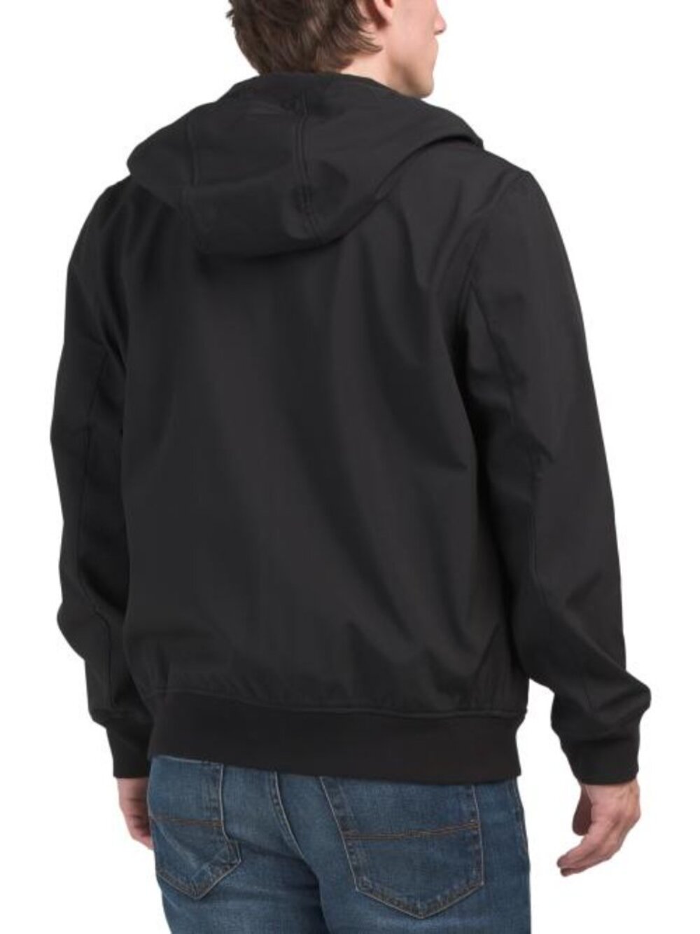 TOMMY HILFIGER Backed Hooded Softshell Jacket - Picture 2 of 3